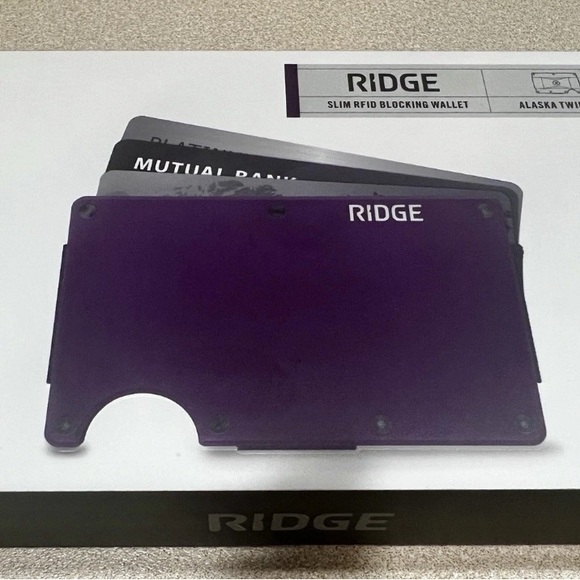 The Ridge Wallet Alaska Twilight - Picture 2 of 3